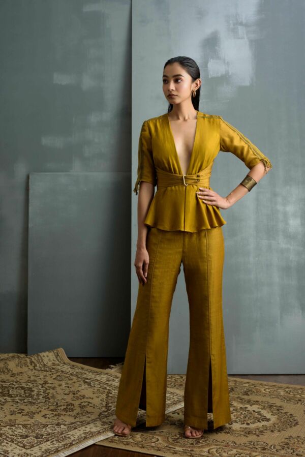 Silk Detailed Coordinated Set