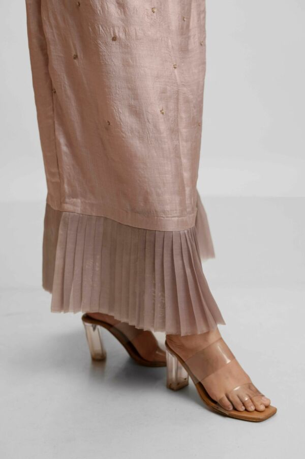 Silk Dress and Organza Jacket Set