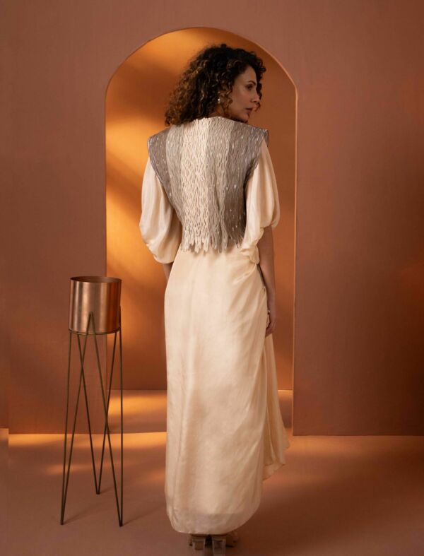 Corded And Embellished Jacket Set