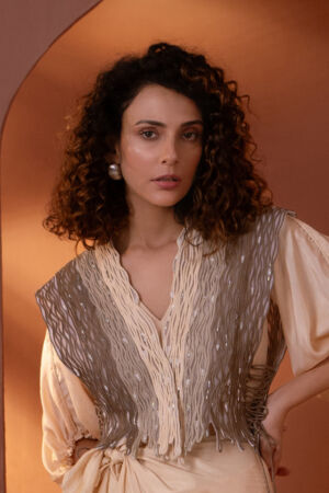 Corded Silk Jacket