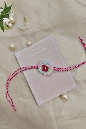 Customised alphabet rakhi